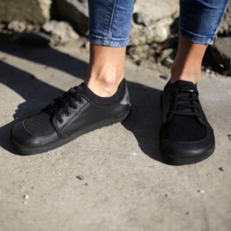 Síťované kecky-černé